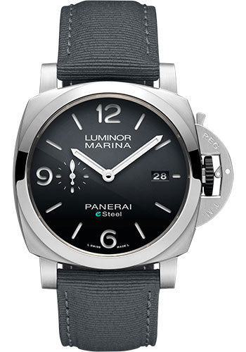 Panerai Luminor Marina eSteelª Grigio Roccia - 44mm Brushed Esteel Case - Polished Grey Gradient Esteelª Dial - PAM01358